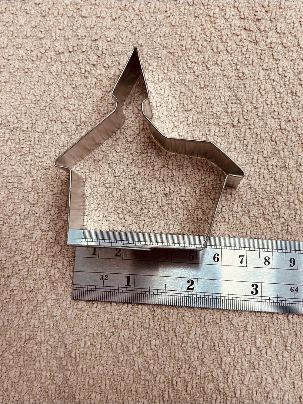 Metal Cookie Cutters Lot of 4 Christian Theme Cross x2 Dove Church